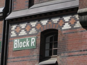 Speicherstadt - coloured brickwork on the warehouses