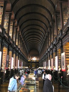 Long Room of the Old Library at Trinity College Dublin