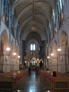 Inside Christ Church Cathedral