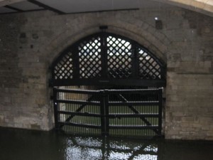 Traitor's Gate - where high ranking prisoners were brought into the tower from the Thames