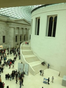 Internal court of the British Museum