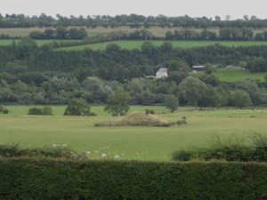 The view from the Tomb down to the Boyne river