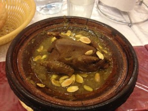 Pigeon tajine