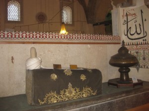 Dervish tomb (before I realized photos weren't allowed)