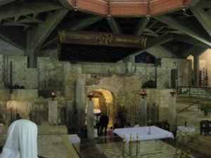 The grotto which was Mary's house