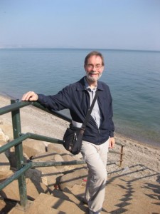 Dad at the Sea of Galilee