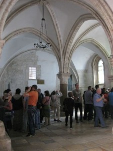 Room of the Last Supper built by the Crusaders in the 12th Century