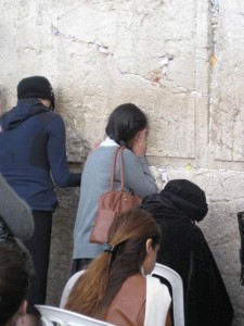 Woman at the Western Wall