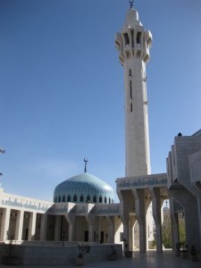 Minaret of King Abddulah I mosque