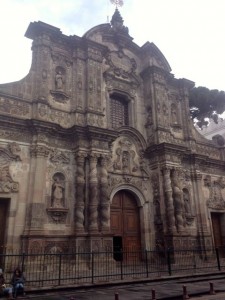 La Campania de Jesu - the grandest church in Quito