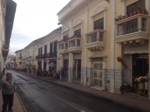 Street in historical centre