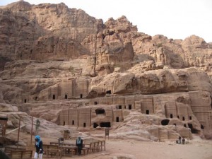 Rock carved dwellings which were inhabited until the 1980s.