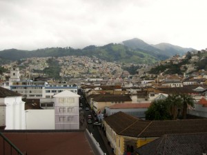 View from our patio at the Vista Hermosa.