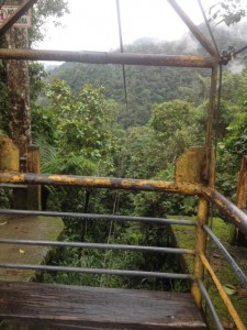 The cable car across teh gorge.