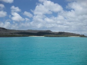 Our first snorkelling location 