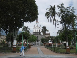 Cotacachi town square