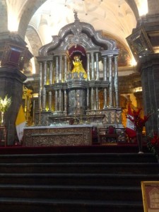 Silver high altar