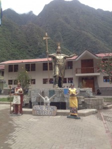 Statue in the main square