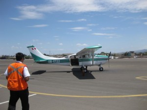 Our tiny plane