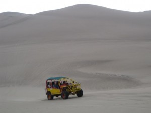 Racing through the dunes