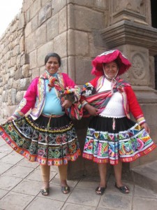 Women in traditional dress