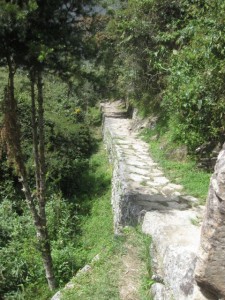 The end of the Inca Trail