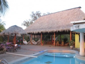 Pool and lounge area from the other side