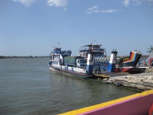 The ferry to Ometepe